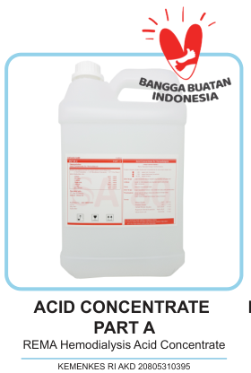 ACID CONCENTRATE PART A REMA Hemodialysis Acid Concentrate