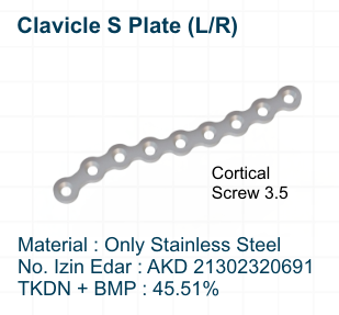 Clavicle S Plate (LR)