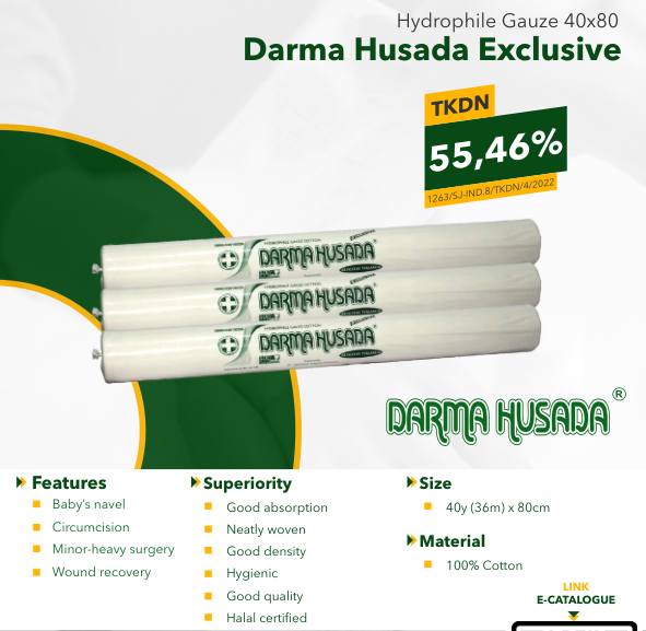 Darma Husada Exclusive Hydrophile Gauze 40x80