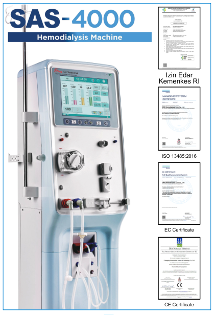 Hemodialysis Machine SAS-4000