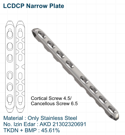 LCDCP Narrow Plate