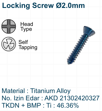 Locking Screw Ø2