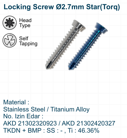 Locking Screw Ø2