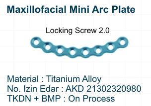 Maxillofacial Mini Arc Plate