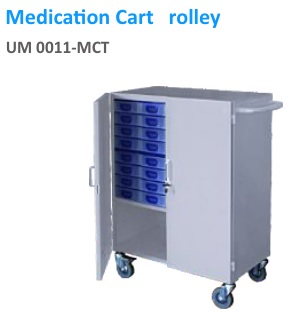 Medication Cart Trolley UM 0011-MCT