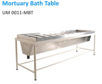 Mortuary Bath Table UM 0011-MBT