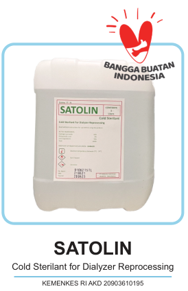 SATOLIN Cold Sterilant for Dialyzer Reprocessing